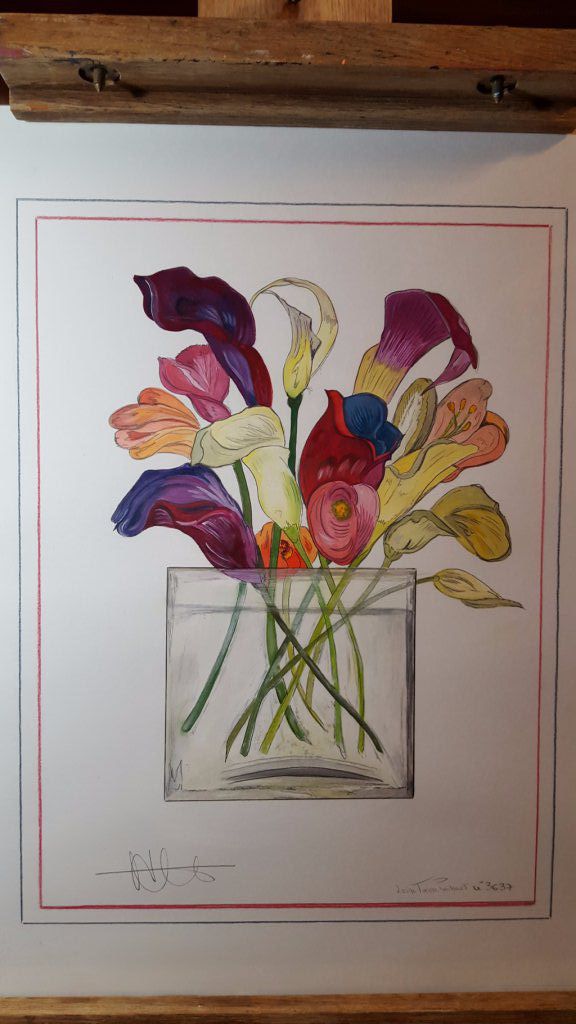 Format 40/50 : Numéro : 3637 ''Fleurs dans vase'' (sous verre)
Vendu (peux être reproduit)
