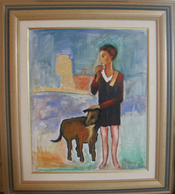L'enfant & son chien de Picasso
(N°55)
