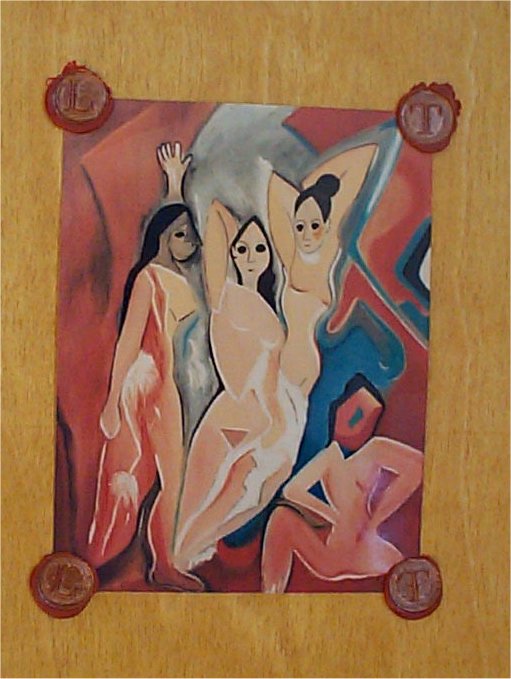 Demoiselles d'Avignon de Picasso 
(N°107)
